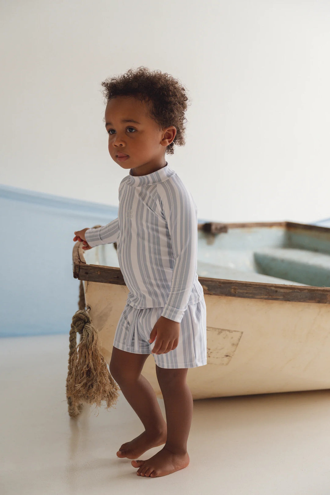 Seaside Stripe Swim Set