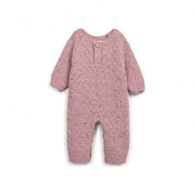 knitted Rose Jumpsuit