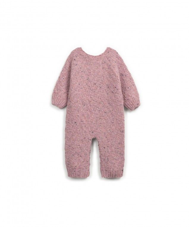 knitted Rose Jumpsuit