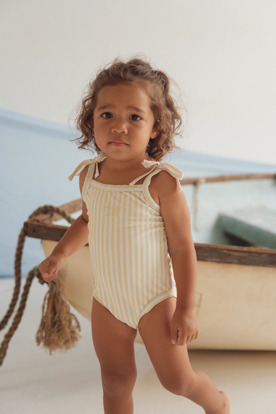 Lemon Splice Swim Set