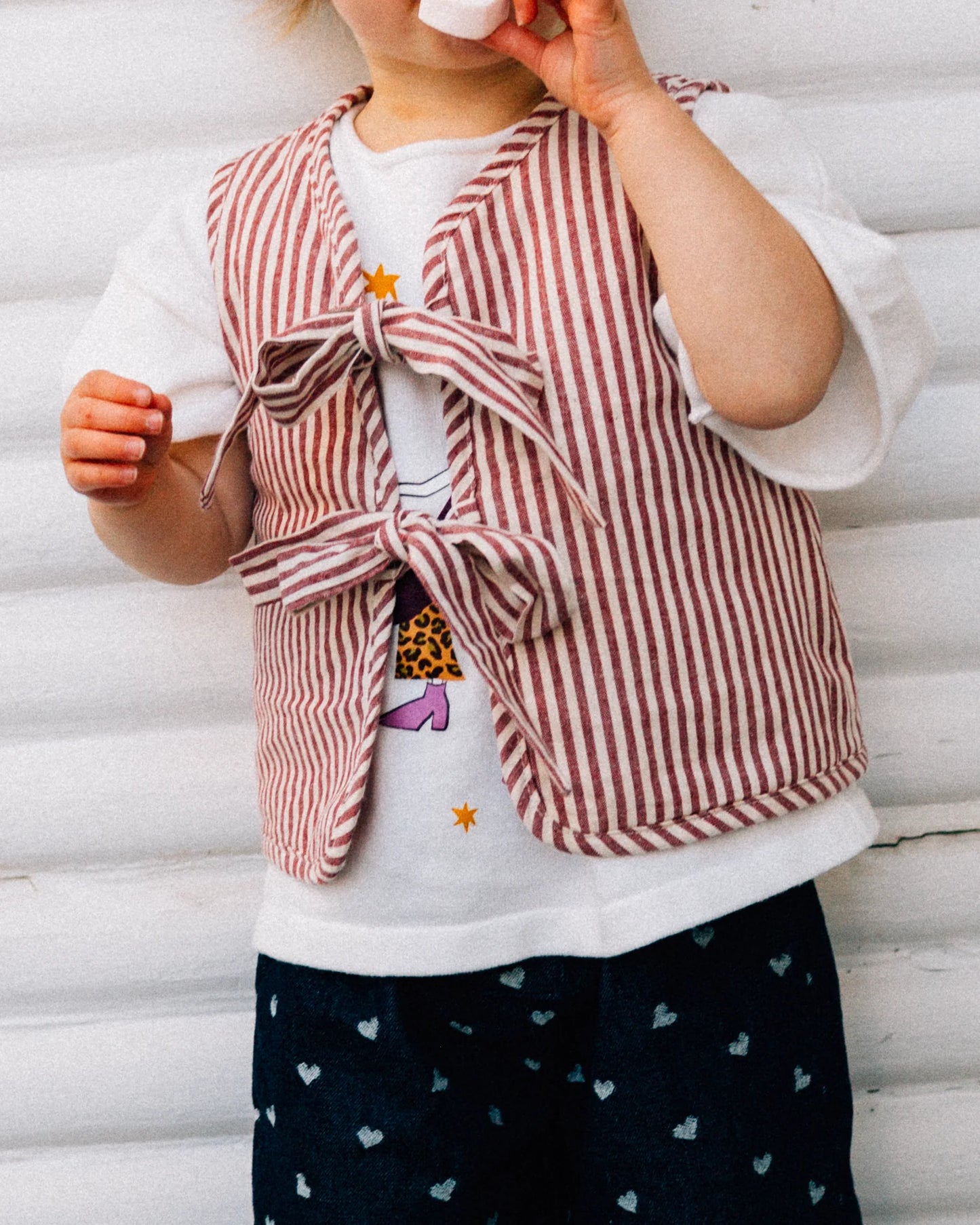 Heart You Reversible Vest