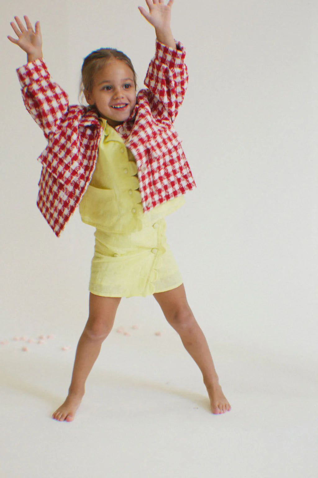 Sunny Scallop Linen Set