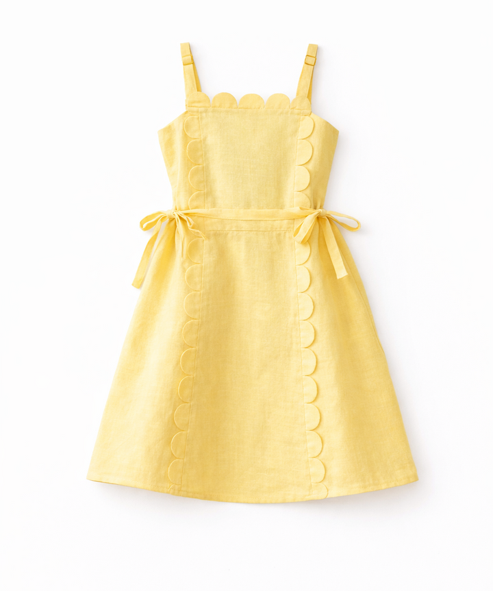 Sunny Scalloped Dress
