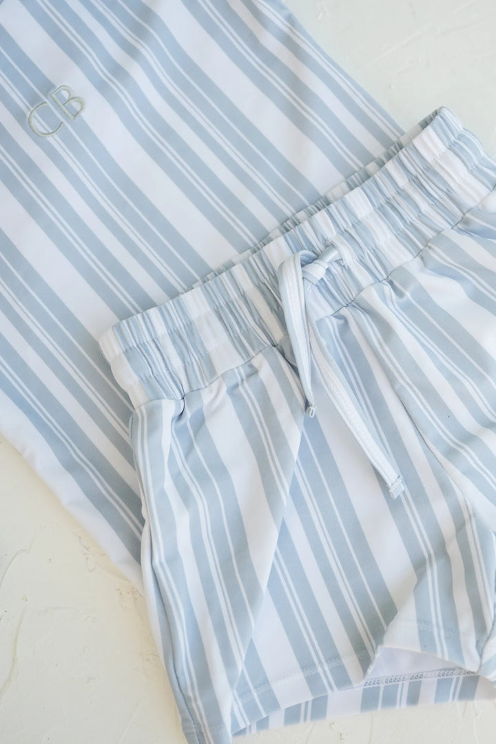 Seaside Stripe Swim Set