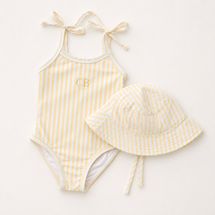 Lemon Splice Swim Set