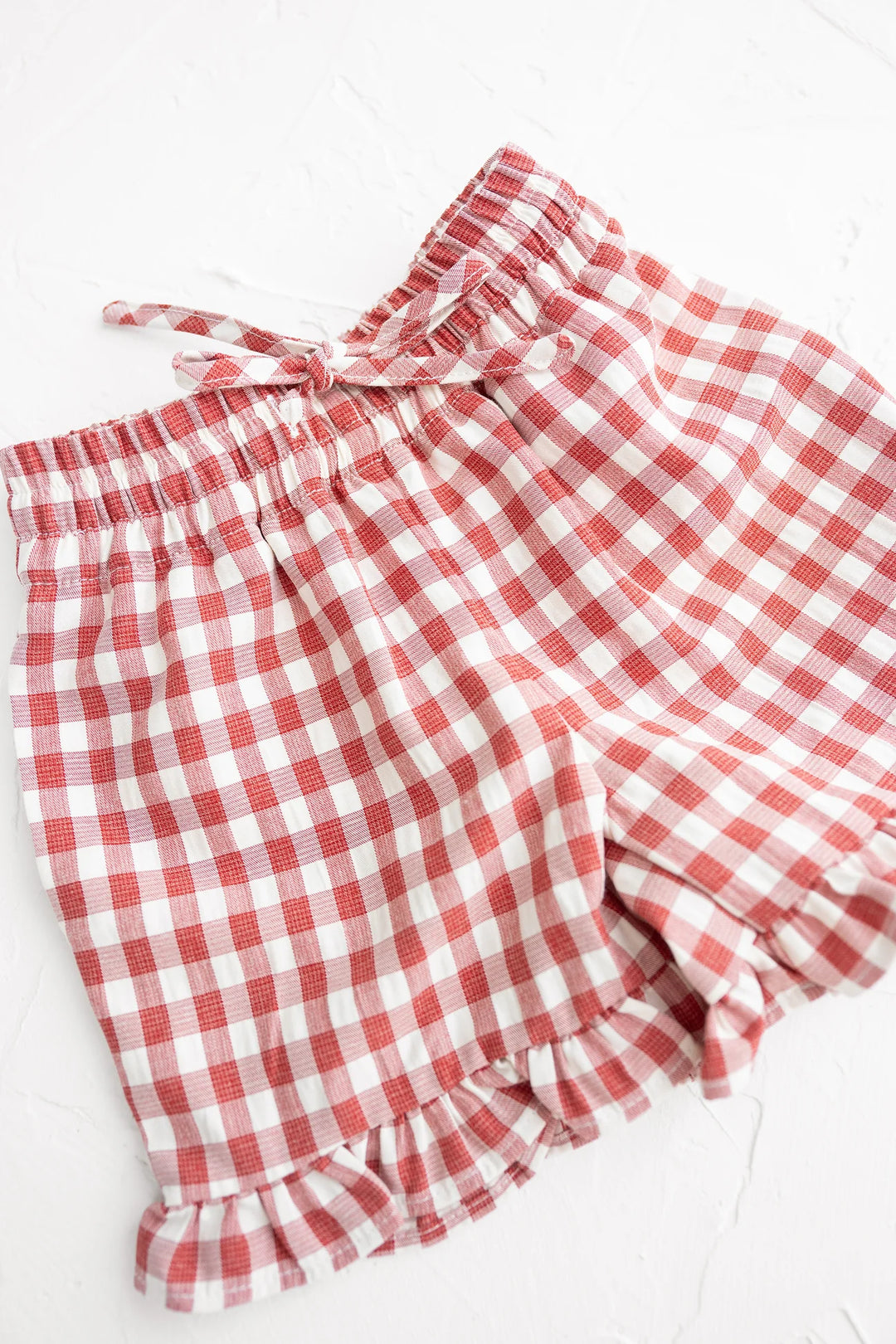 Crimson Gingham Set