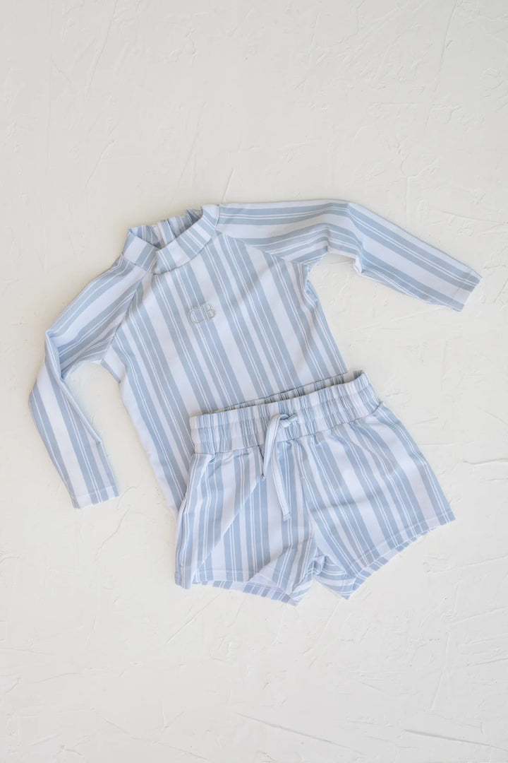 Seaside Stripe Swim Set