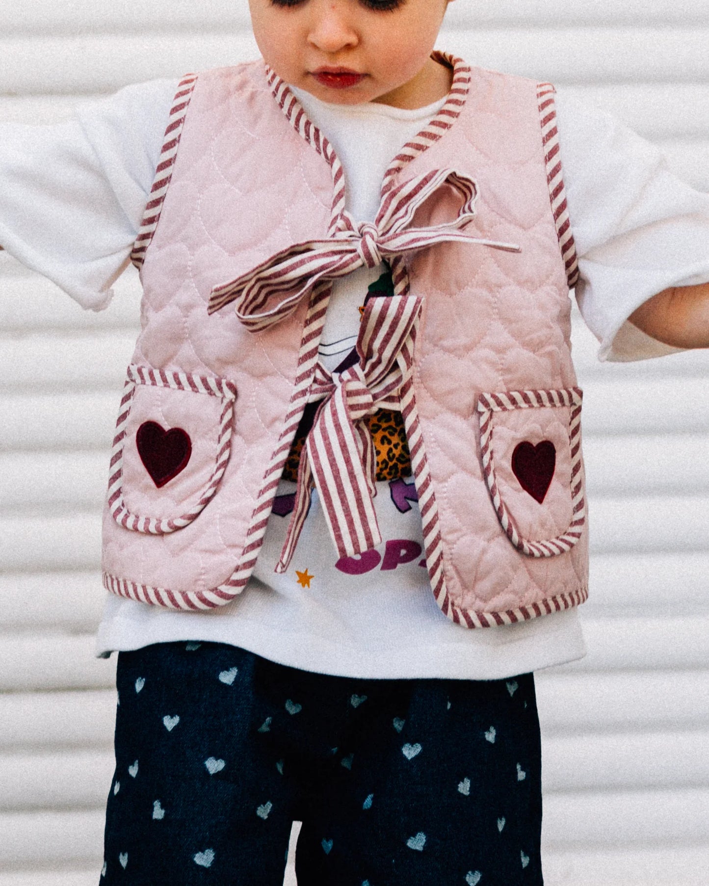 Heart You Reversible Vest