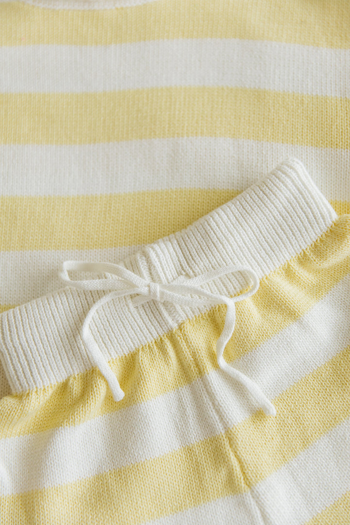 Butter Yellow Knit Set