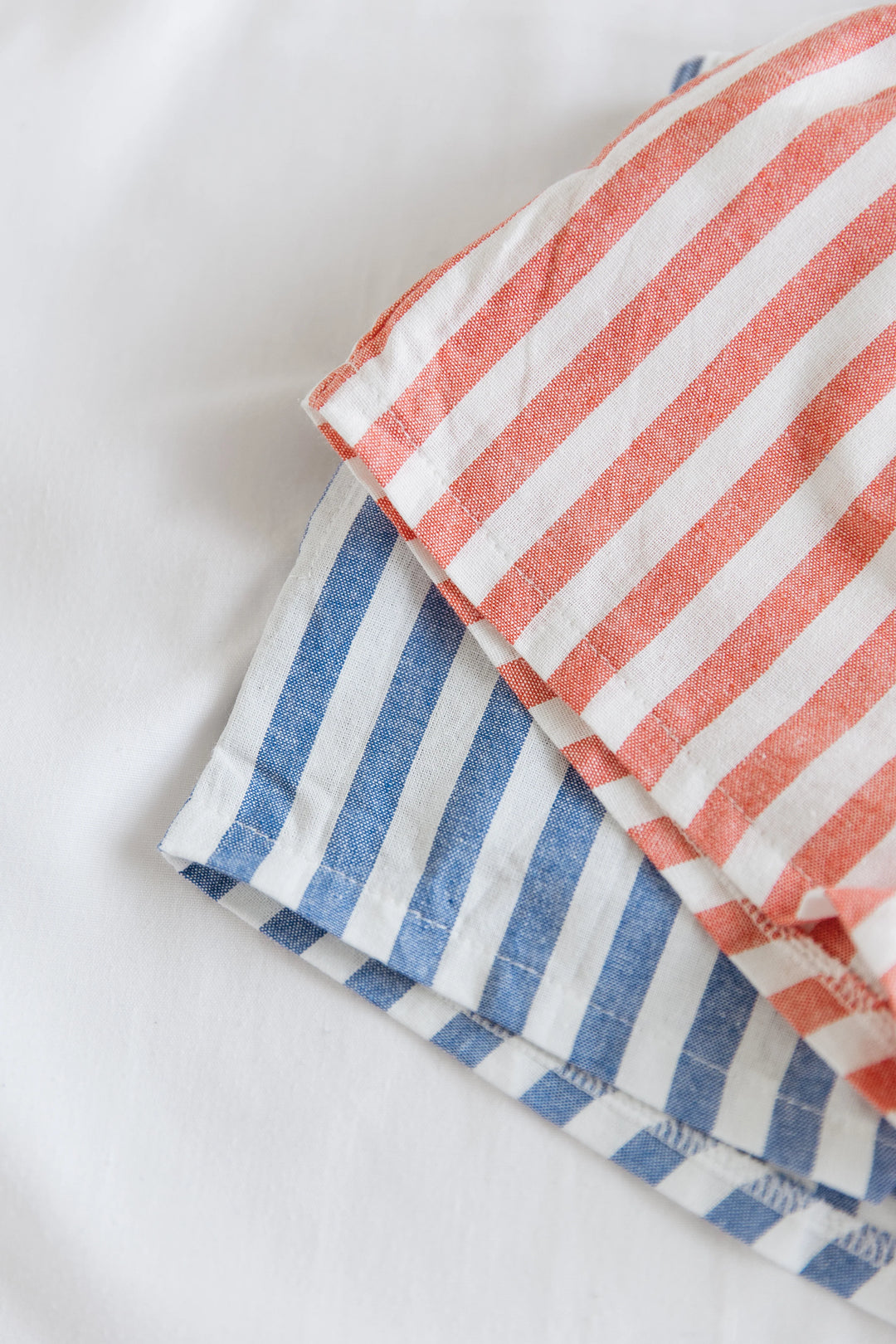 Linen Striped Shorts