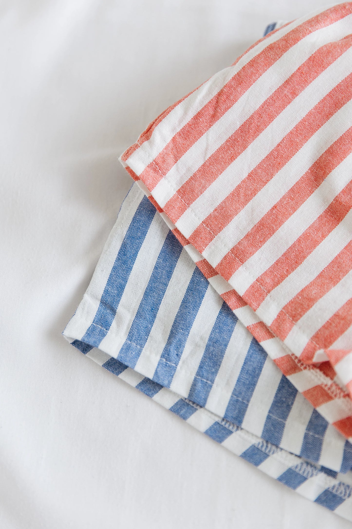 Linen Striped Shorts