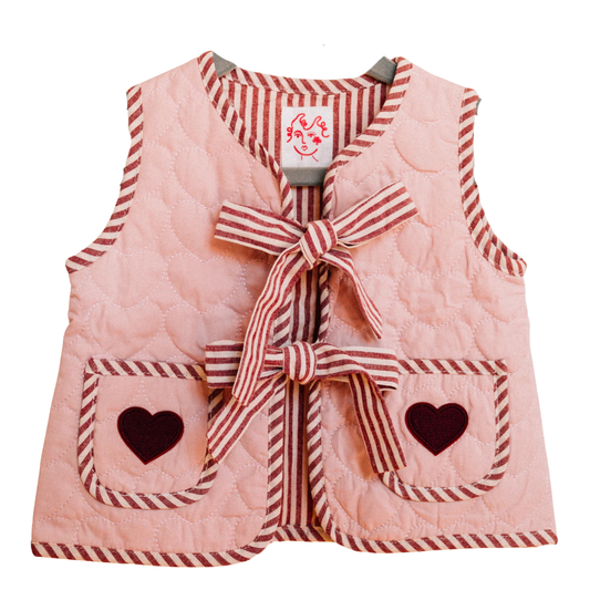 Heart You Reversible Vest