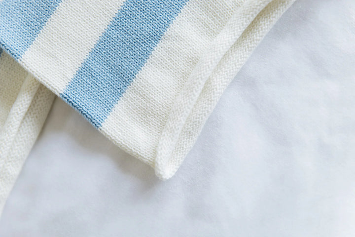 Ocean Stripe Knit Set