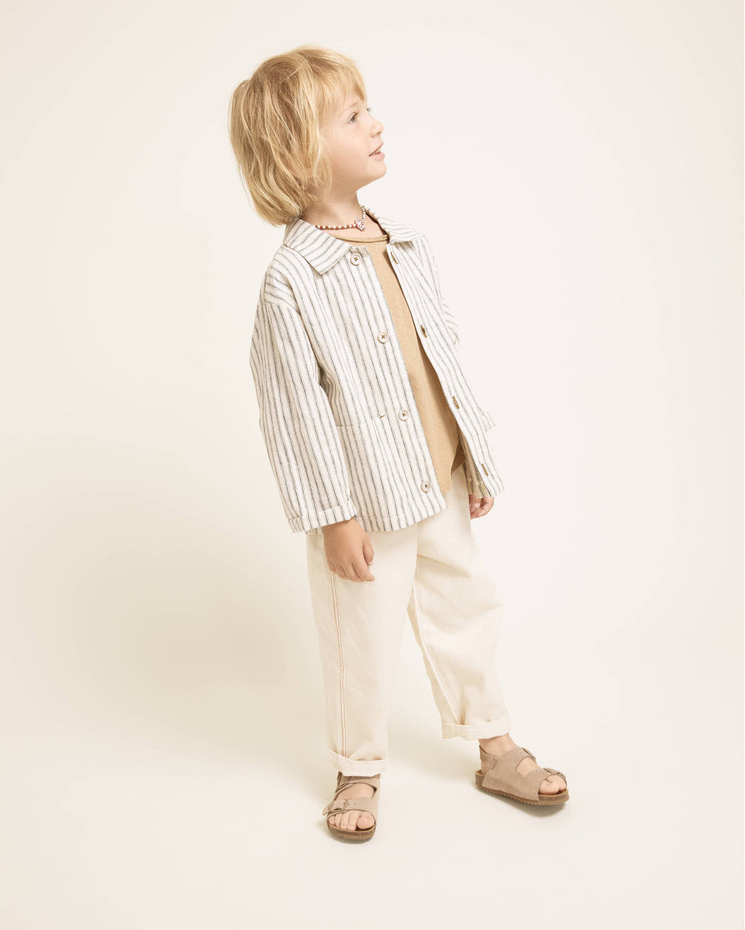 Linen Striped Jacket