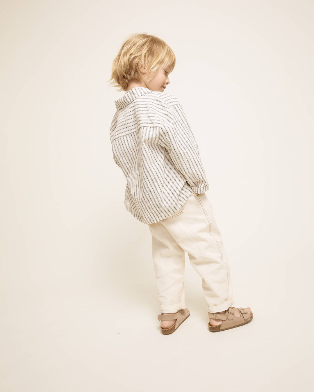 Linen Striped Jacket
