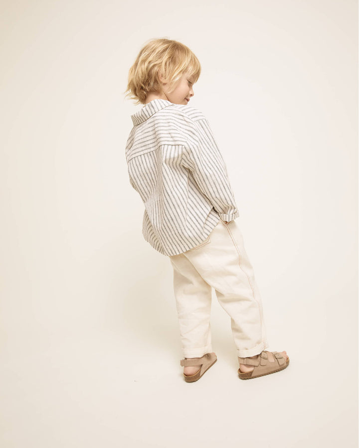 Linen Striped Jacket